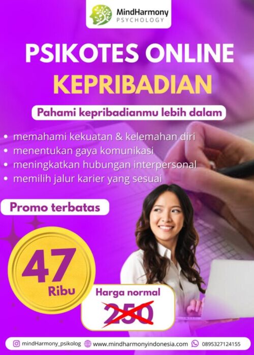 Psikotes Online Kepribadian