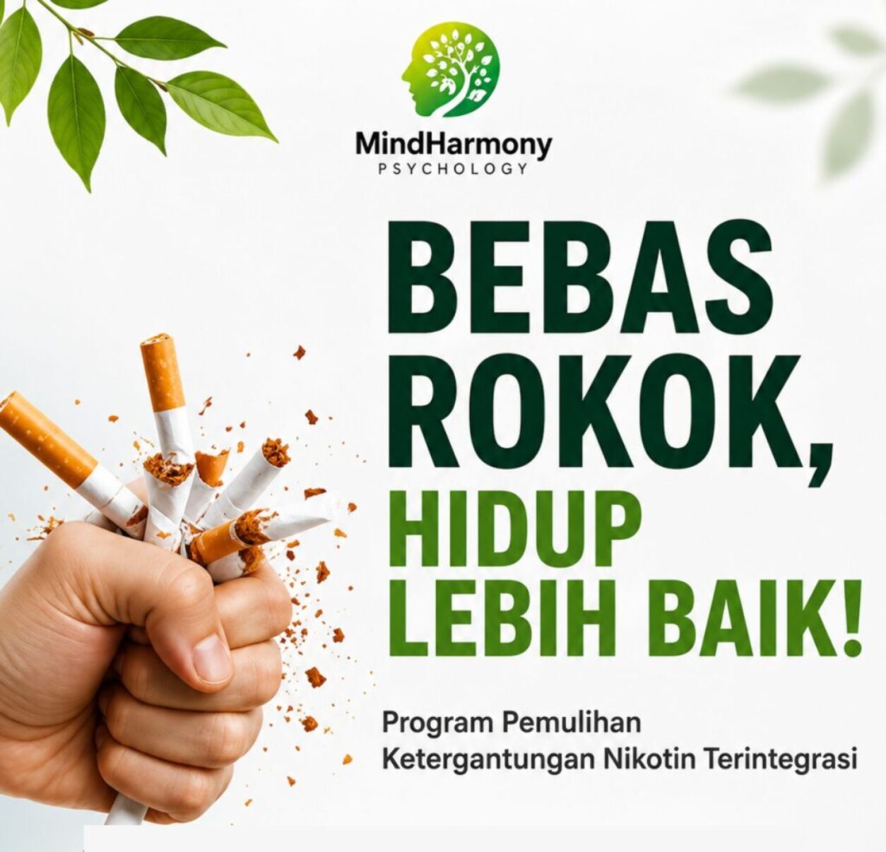 Mindharmony Psikologi Indonesia-Bebas Rokok